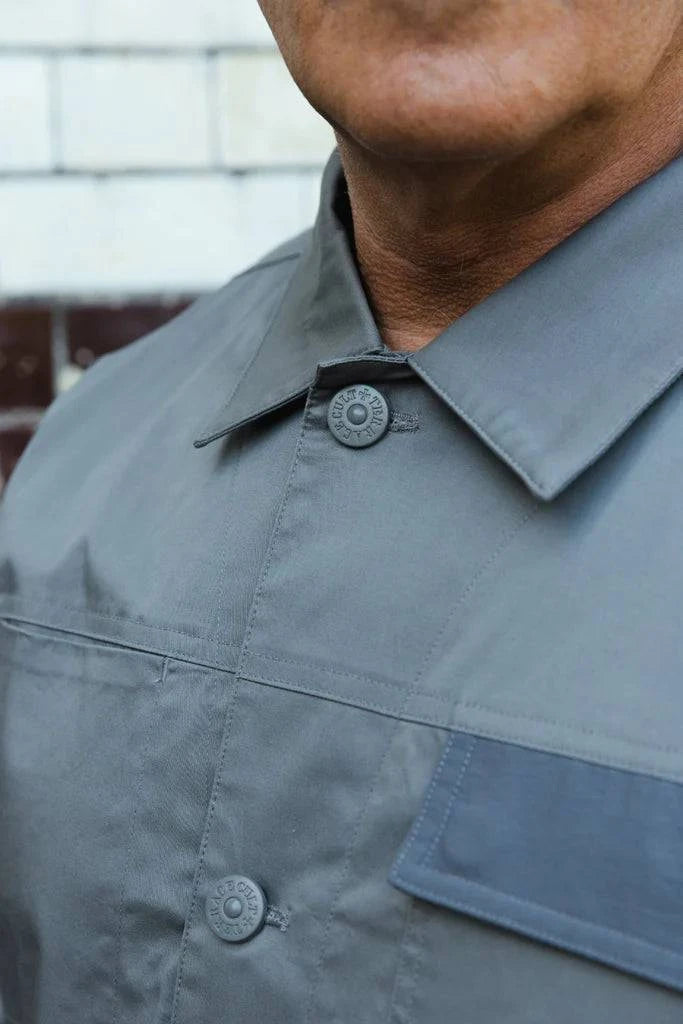 Terrace Cult Vito Overshirt Grey - RD1 Clothing