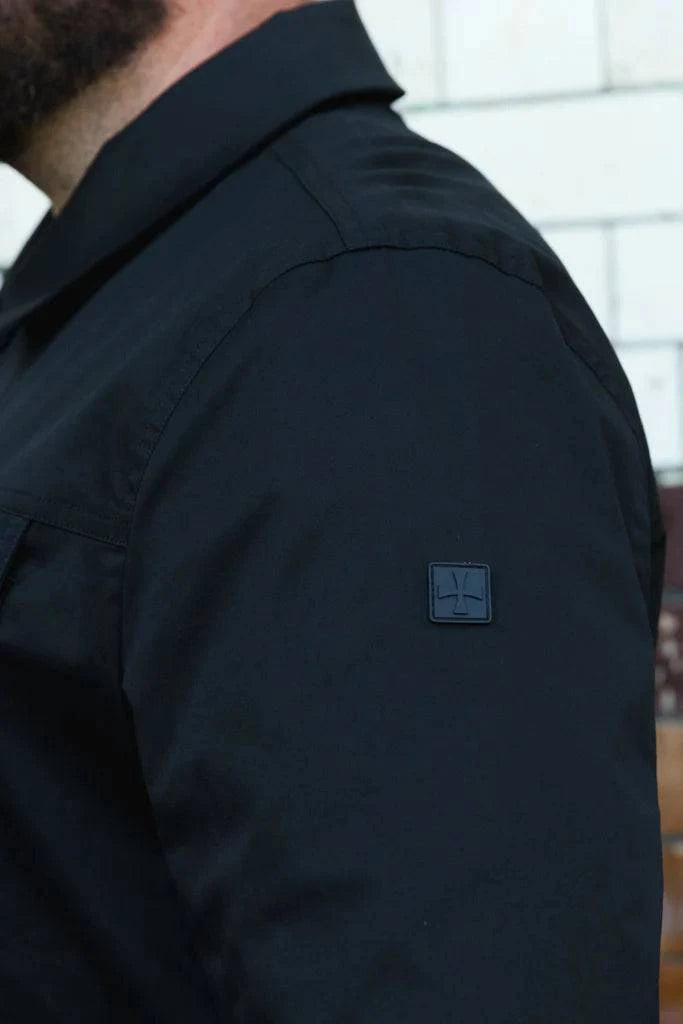 Terrace Cult Vito Overshirt Black - RD1 Clothing
