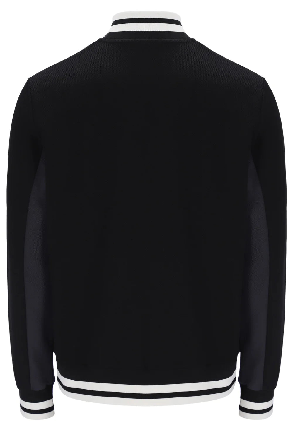 Fila Vintage Tiebreaker Funnel Neck Track Jacket Black/Charcoal/Gardenia