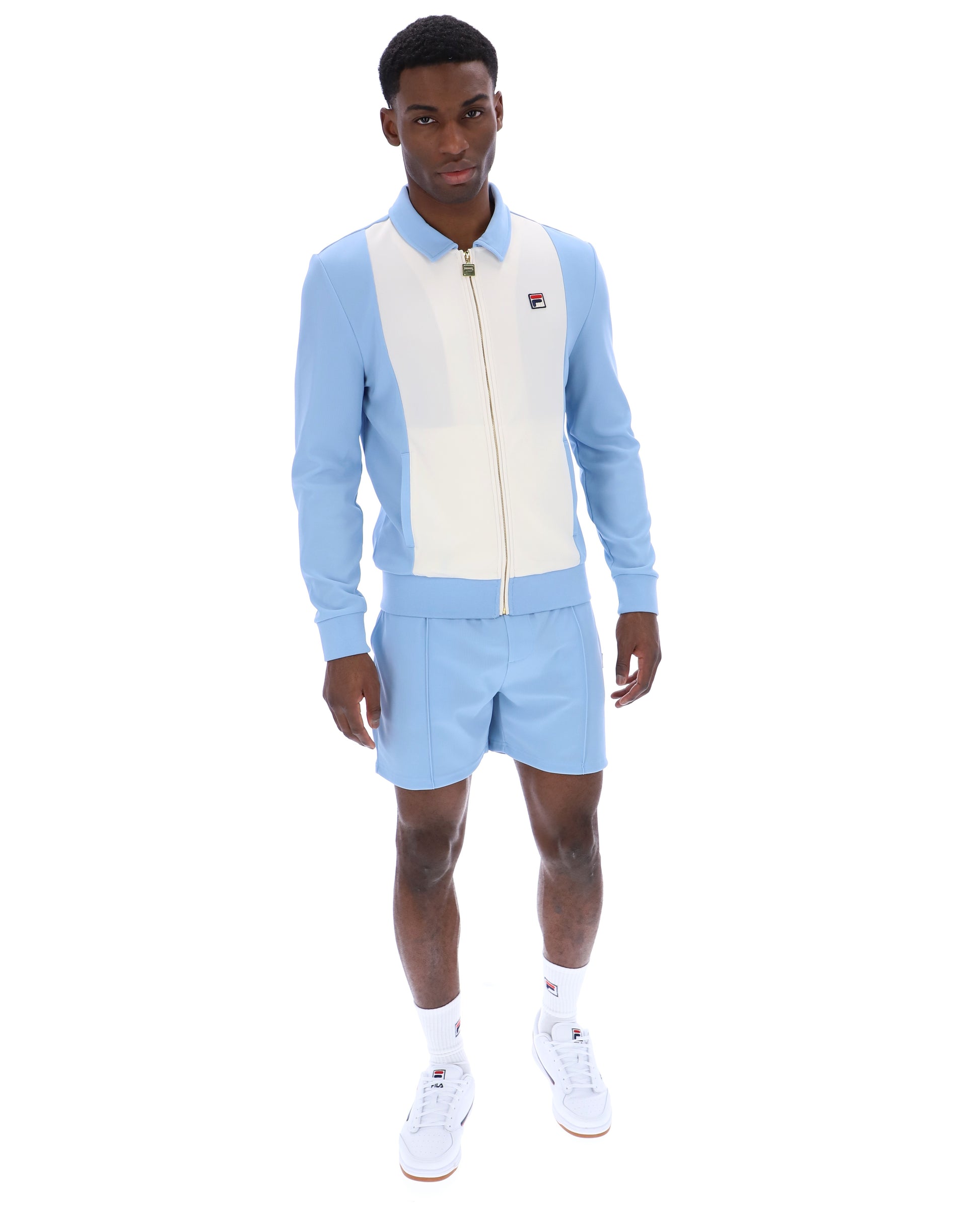 Fila Vintage Tommaso Track Top Frozen Fjord/Gardenia - RD1 Clothing