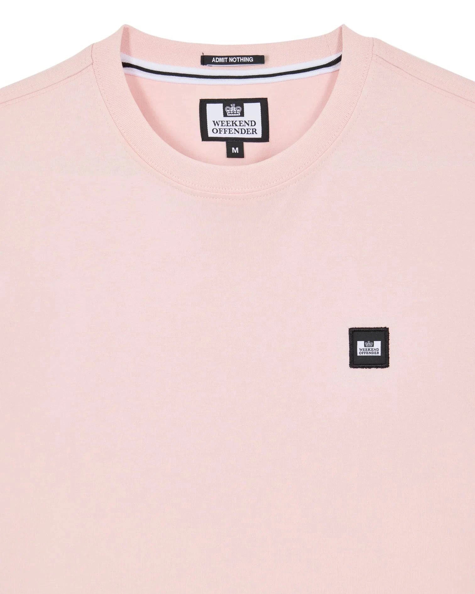 Weekend Offender Cannon Beach T-Shirt Pale Blush - RD1 Clothing