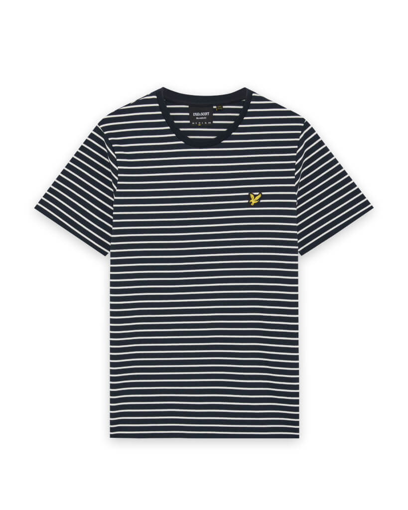 Lyle & Scott Breton T-Shirt Dark Navy/White