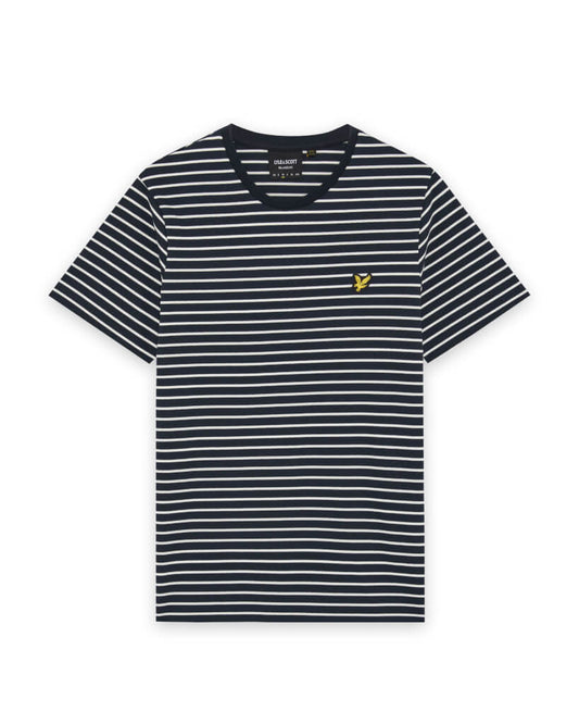 Lyle & Scott Breton T-Shirt Dark Navy/White