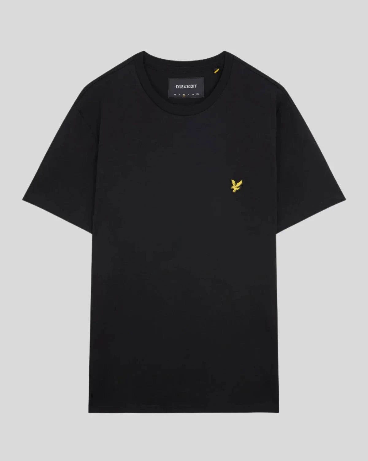 Lyle & Scott Plain T-Shirt Black - RD1 Clothing