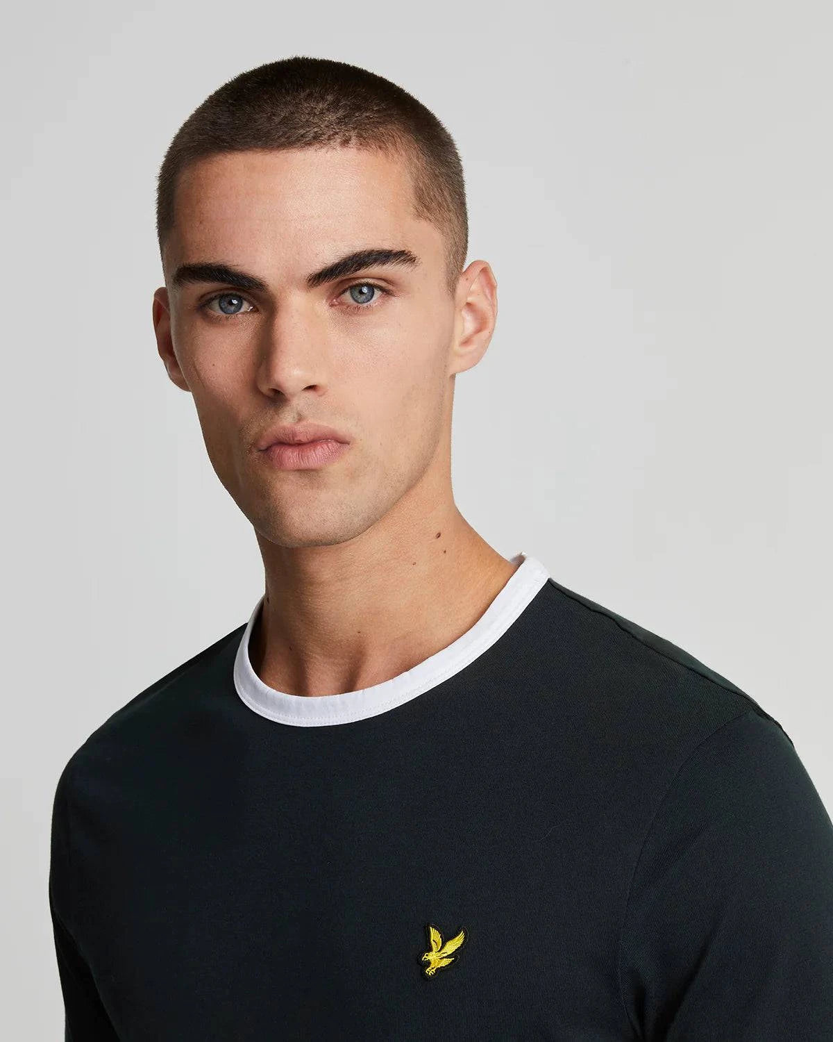 Lyle & Scott Ringer T-Shirt Navy/White - RD1 Clothing