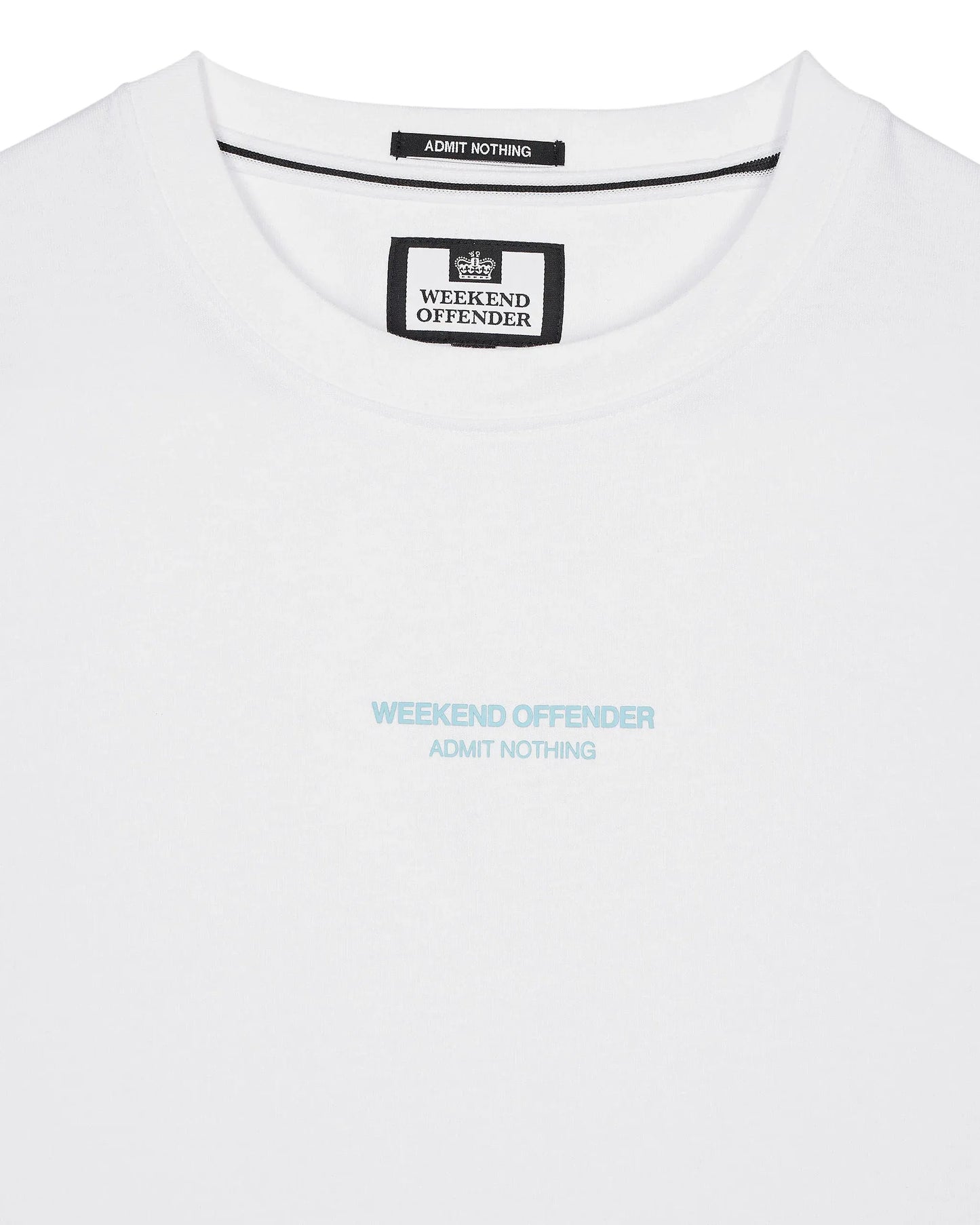 Weekend Offender Millergrove T-Shirt White/Saltwater Blue