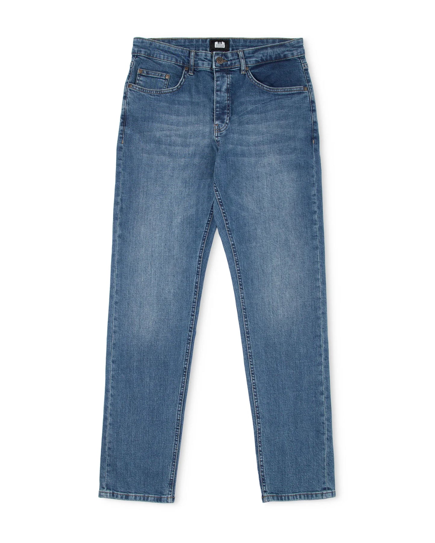 Weekend Offender Tapered Fit Denim Jeans Washed Vintage