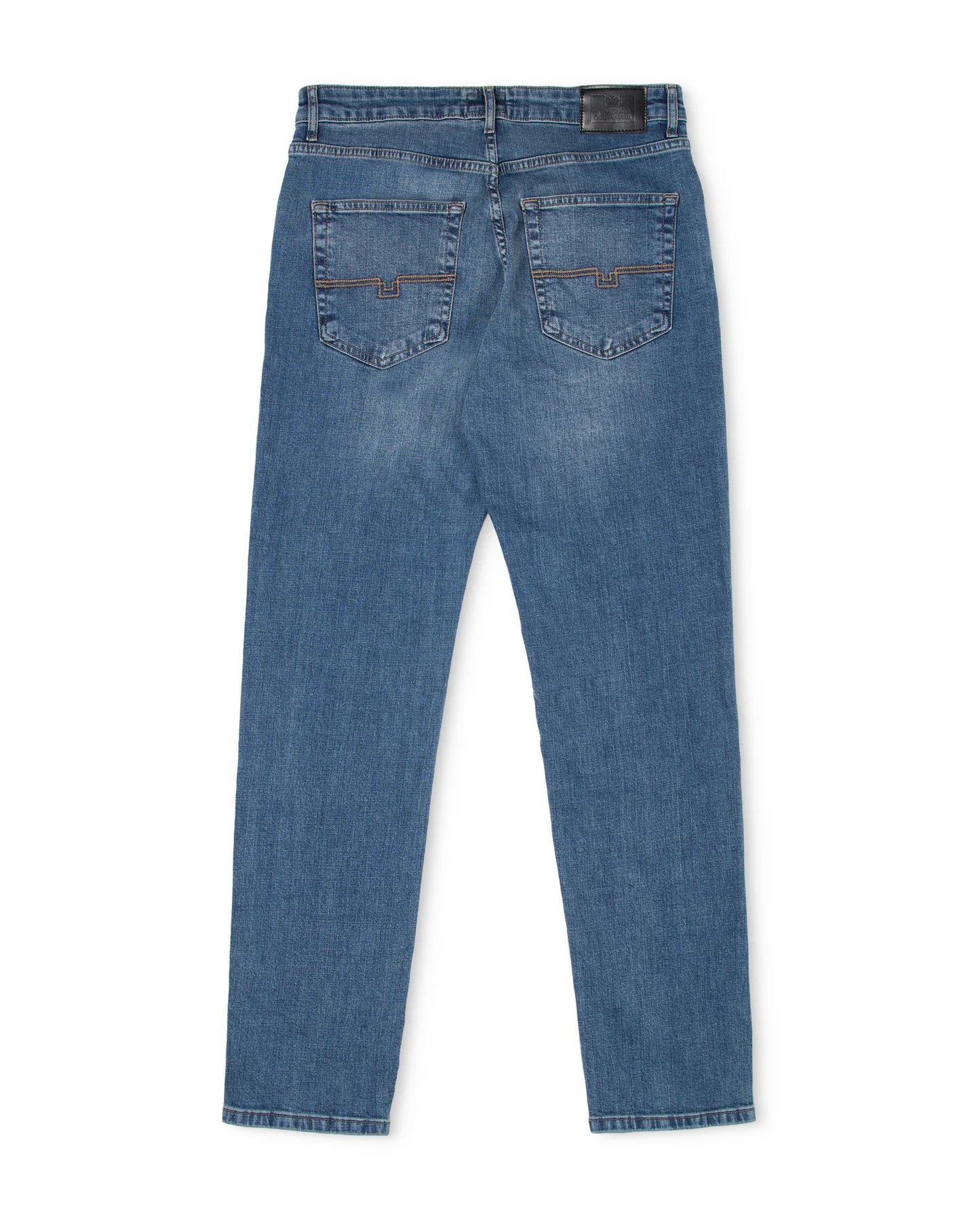Weekend Offender Tapered Fit Denim Jeans Washed Vintage