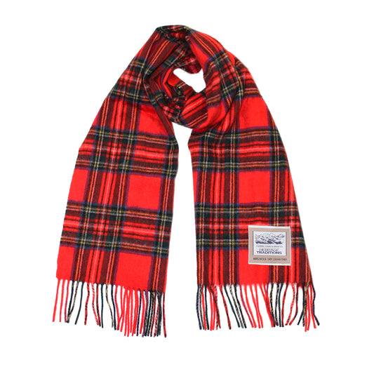 Carlyle Royal Stewart Scarf Heritage Red