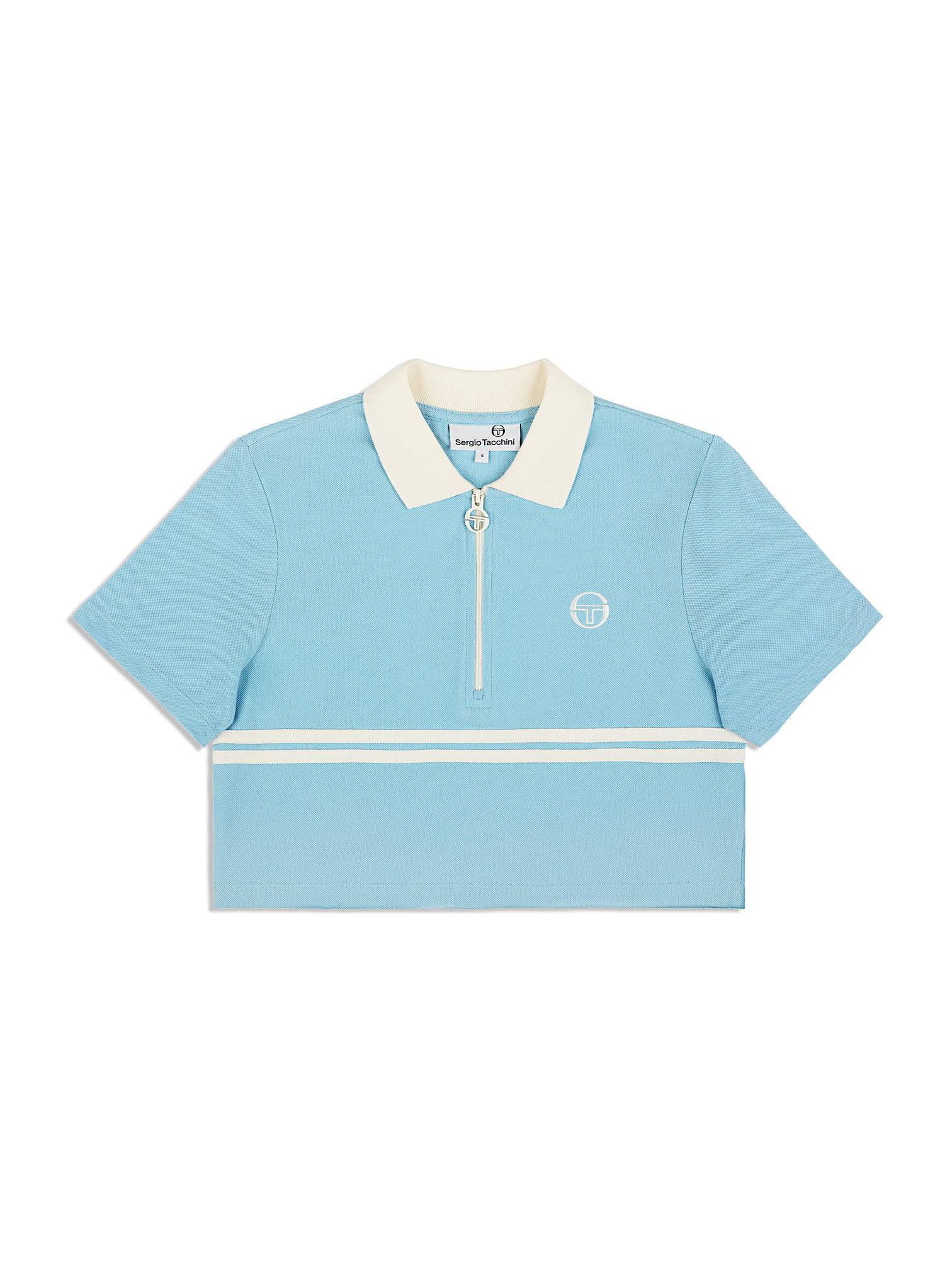 Sergio Tacchini Miss Supermac Polo Shirt Clear Sky - RD1 Clothing
