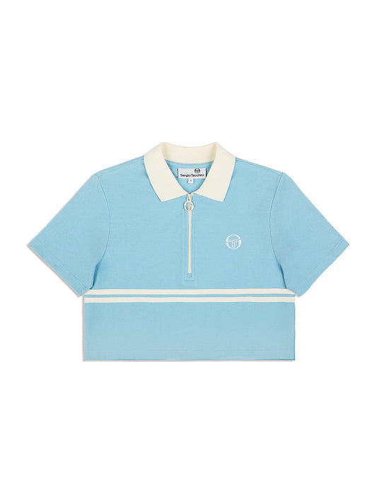 Sergio Tacchini Miss Supermac Polo Shirt Clear Sky - RD1 Clothing