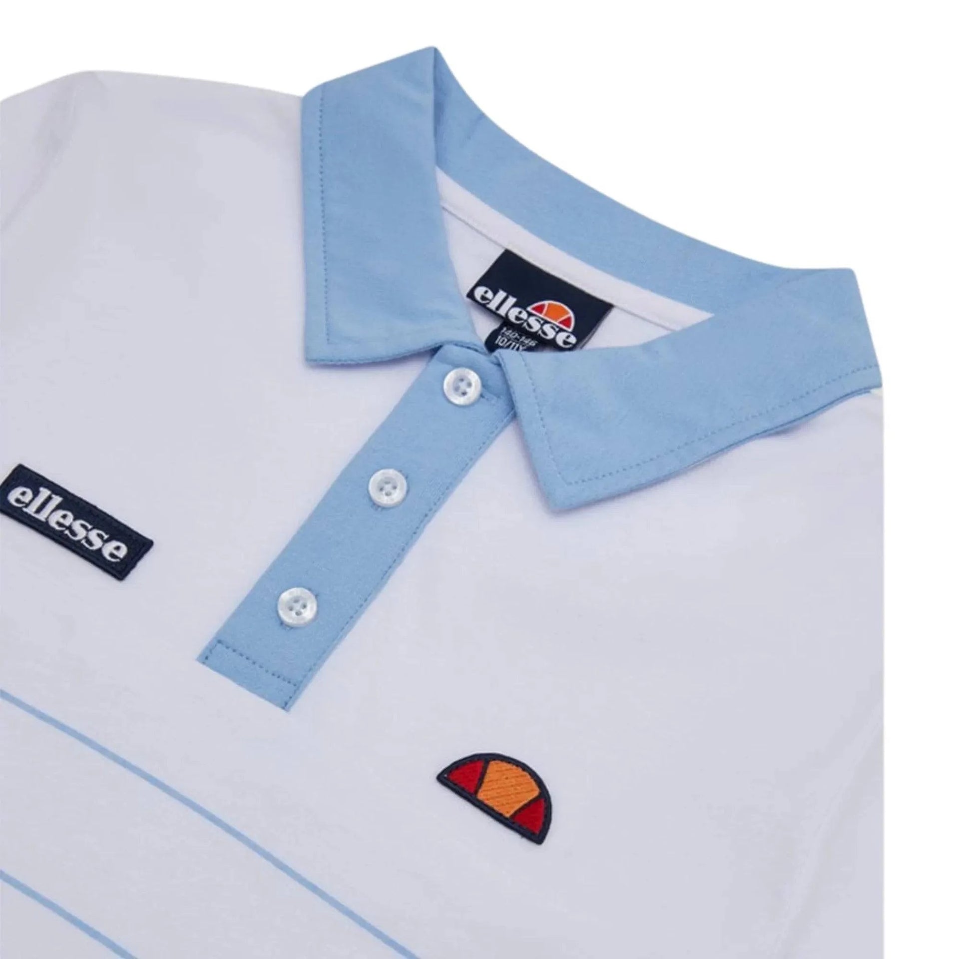 PANTA ELLESSE M POLY BLU BANDE BIANCHE UOMO