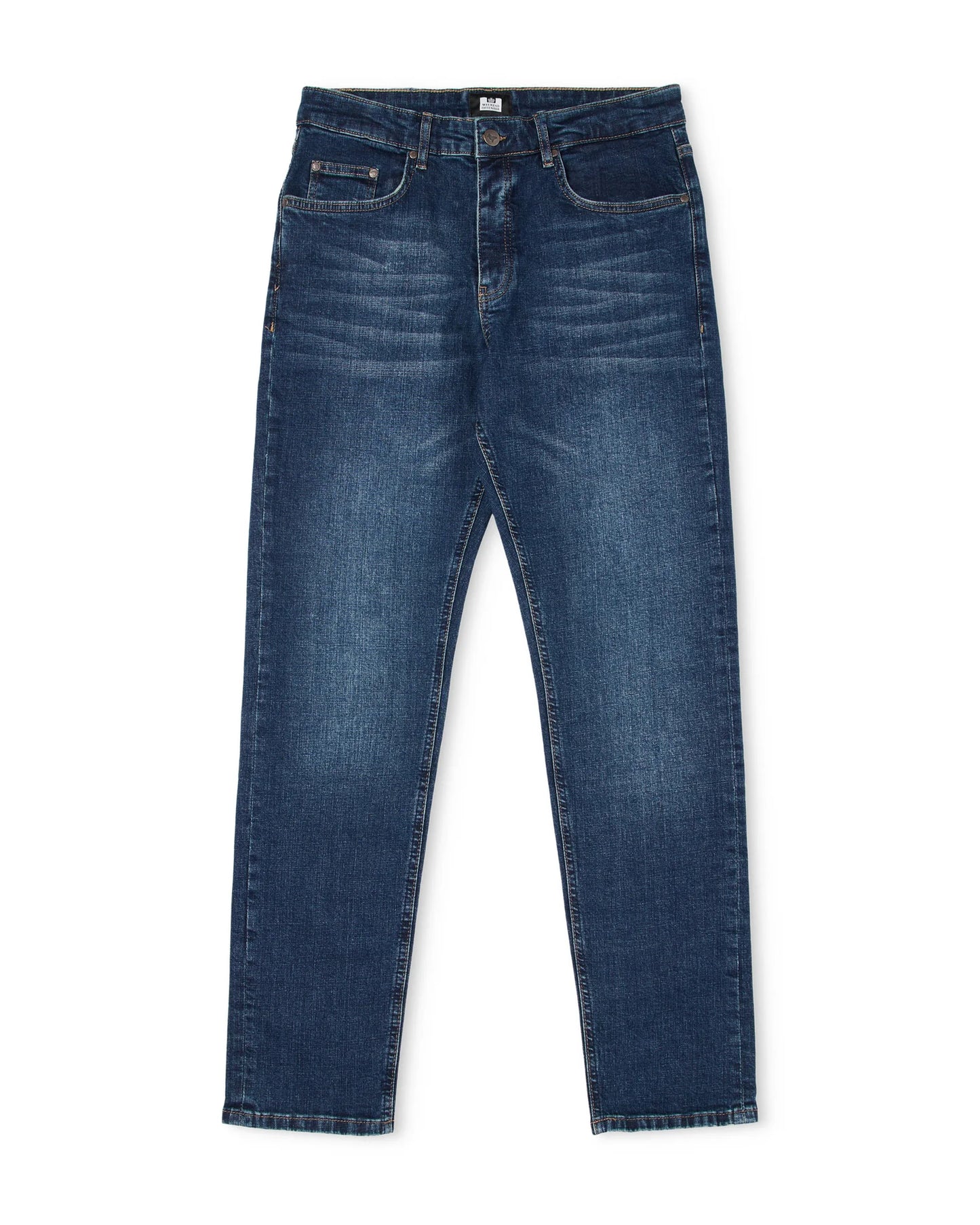 Weekend Offender Tapered Fit Denim Jeans Dark Vintage