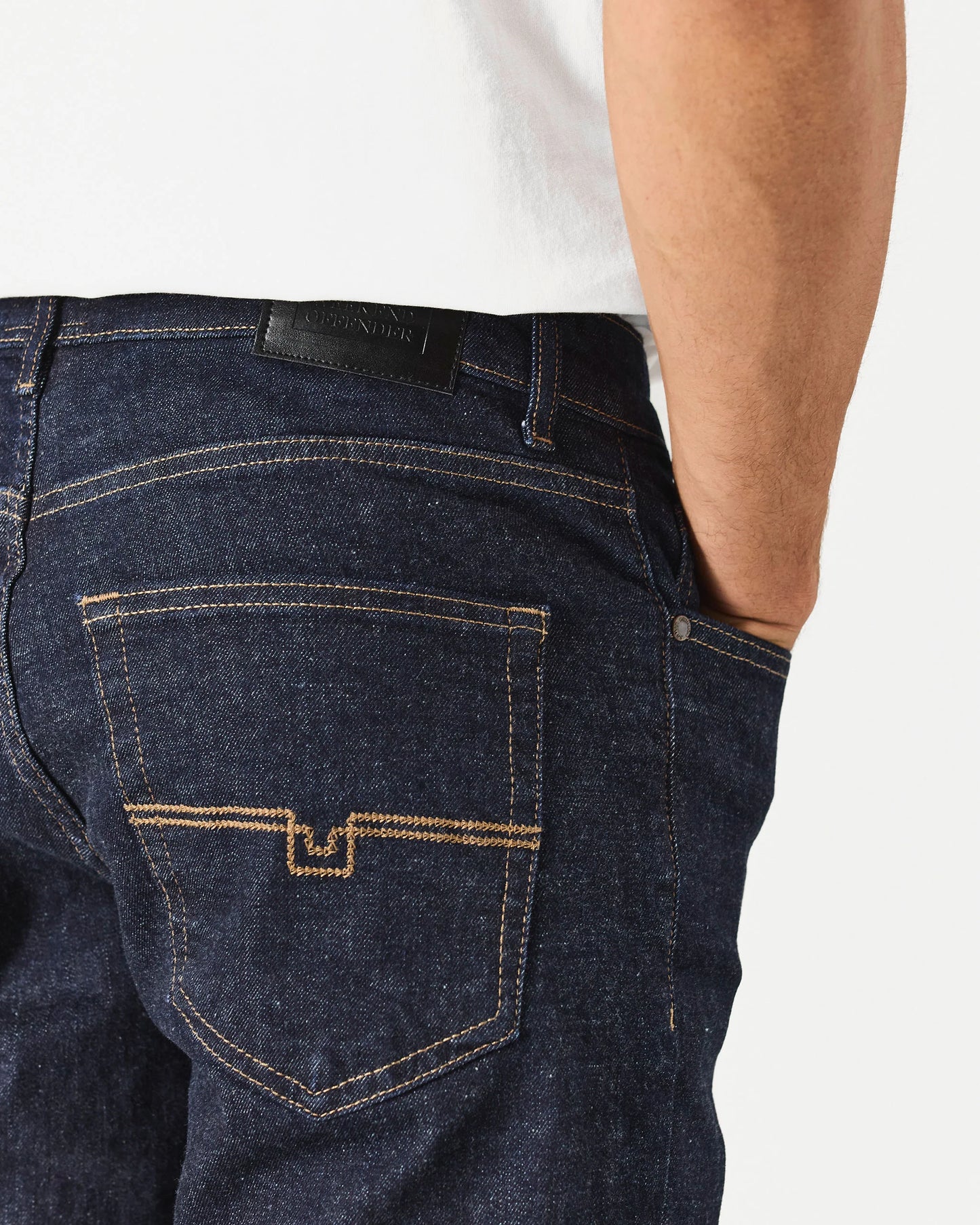 Weekend Offender Tapered Fit Denim Jeans Dark Rinse