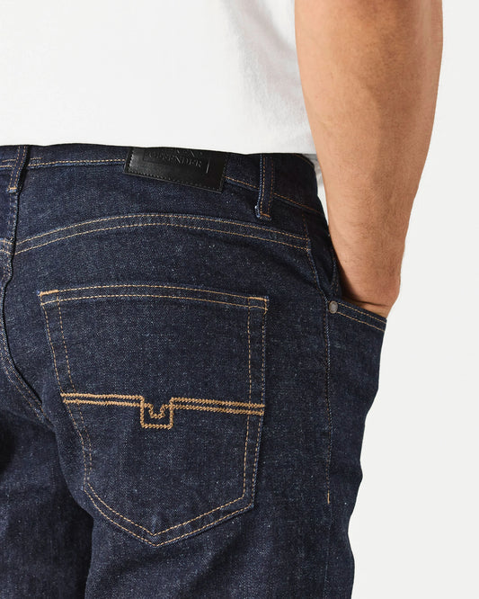 Weekend Offender Tapered Fit Denim Jeans Dark Rinse