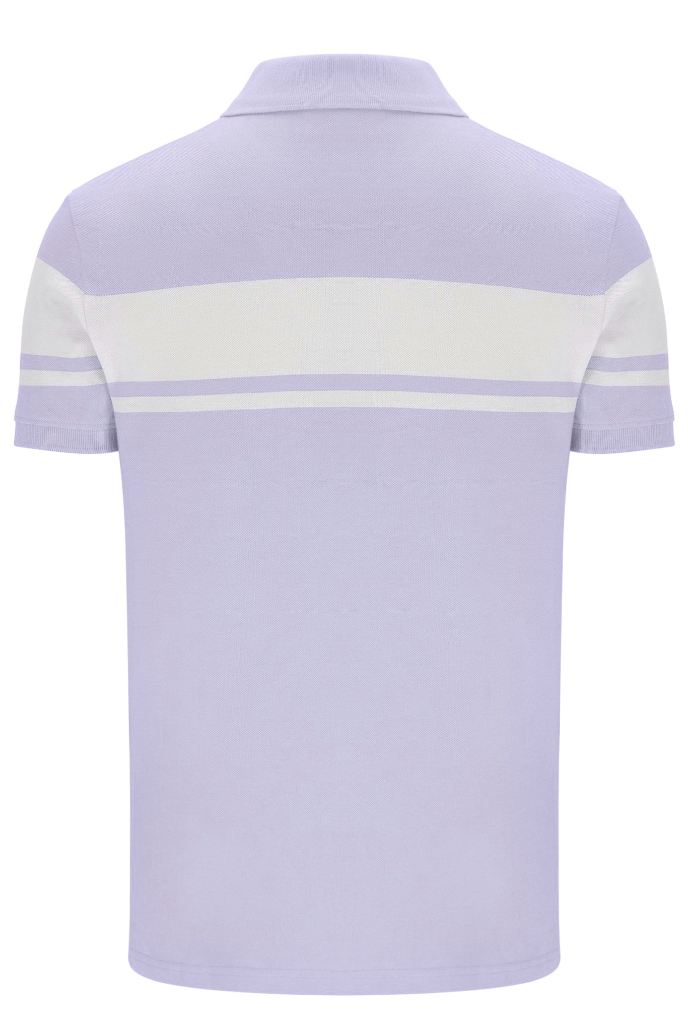 Sergio Tacchini Young Line Polo Shirt In Thistle/White