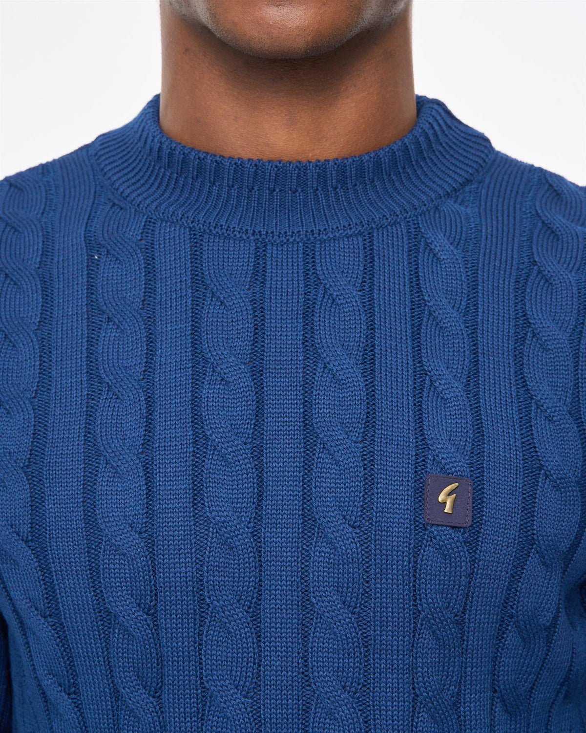 Gabicci Vintage Temor Knitted Jumper Navy