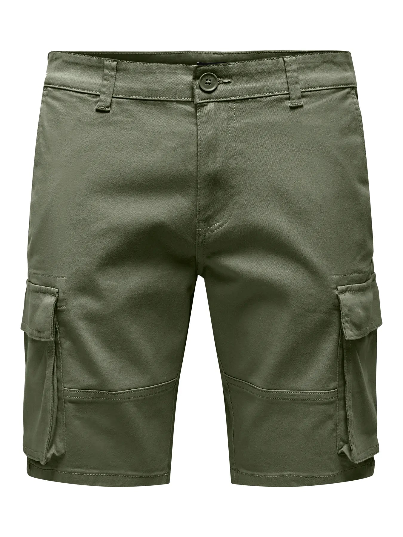 Only & Sons Cargo Shorts in Green