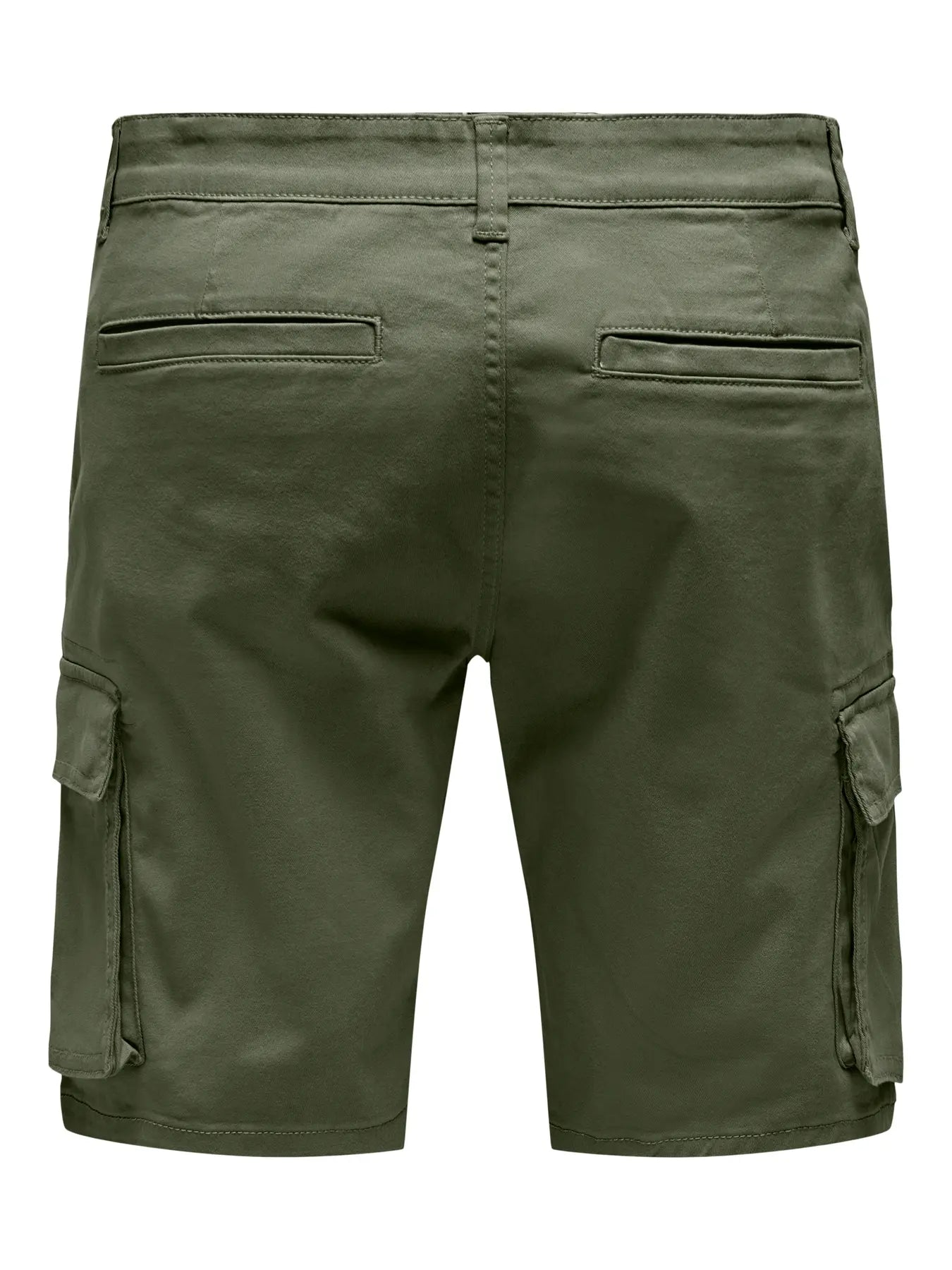 Only & Sons Cargo Shorts in Green