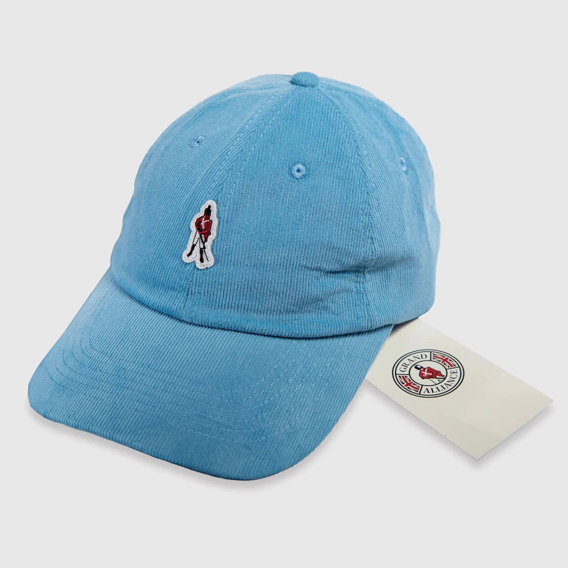 Grand Alliance Corduroy Cap In Sky Blue - RD1 Clothing