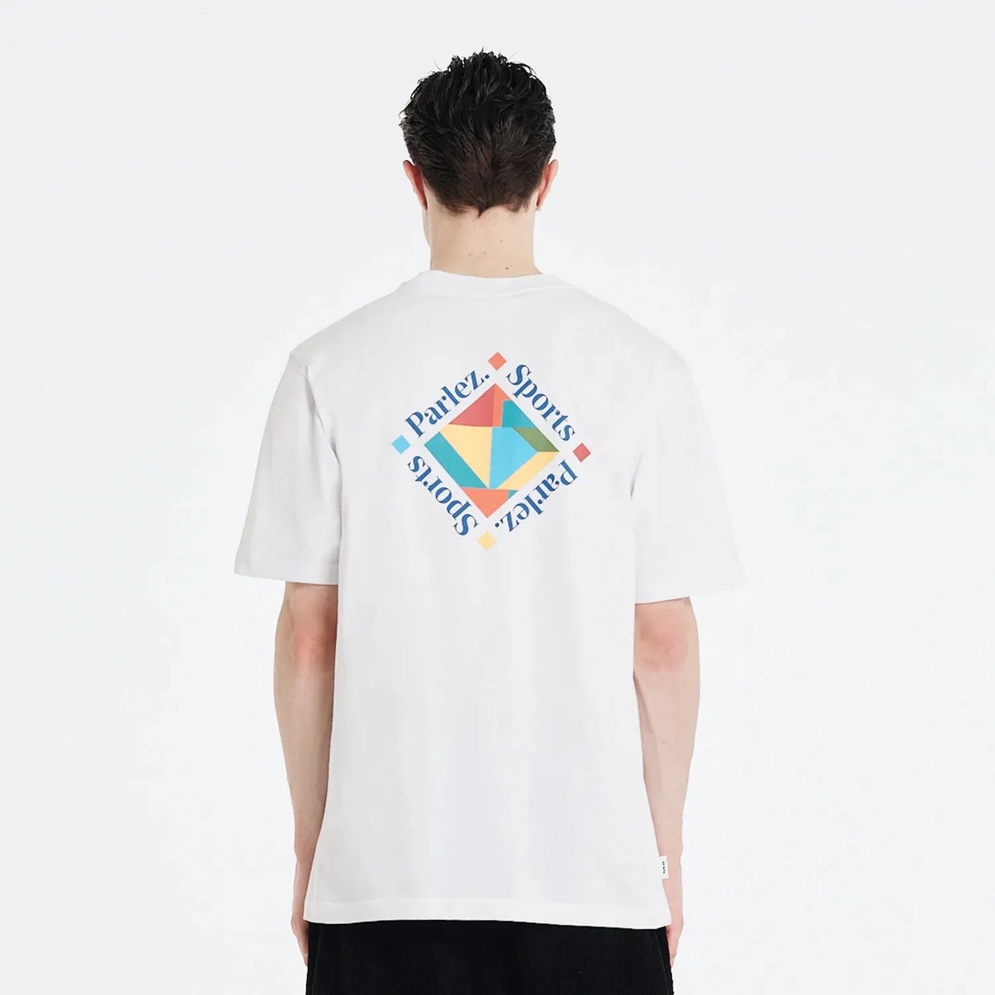 Parlez Chukka T-Shirt In White - RD1 Clothing