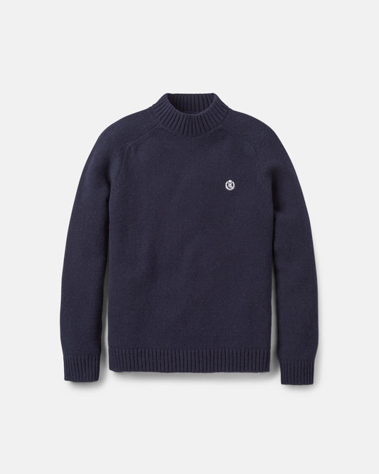 Henri Lloyd Clew Mock Neck Jumper Navy