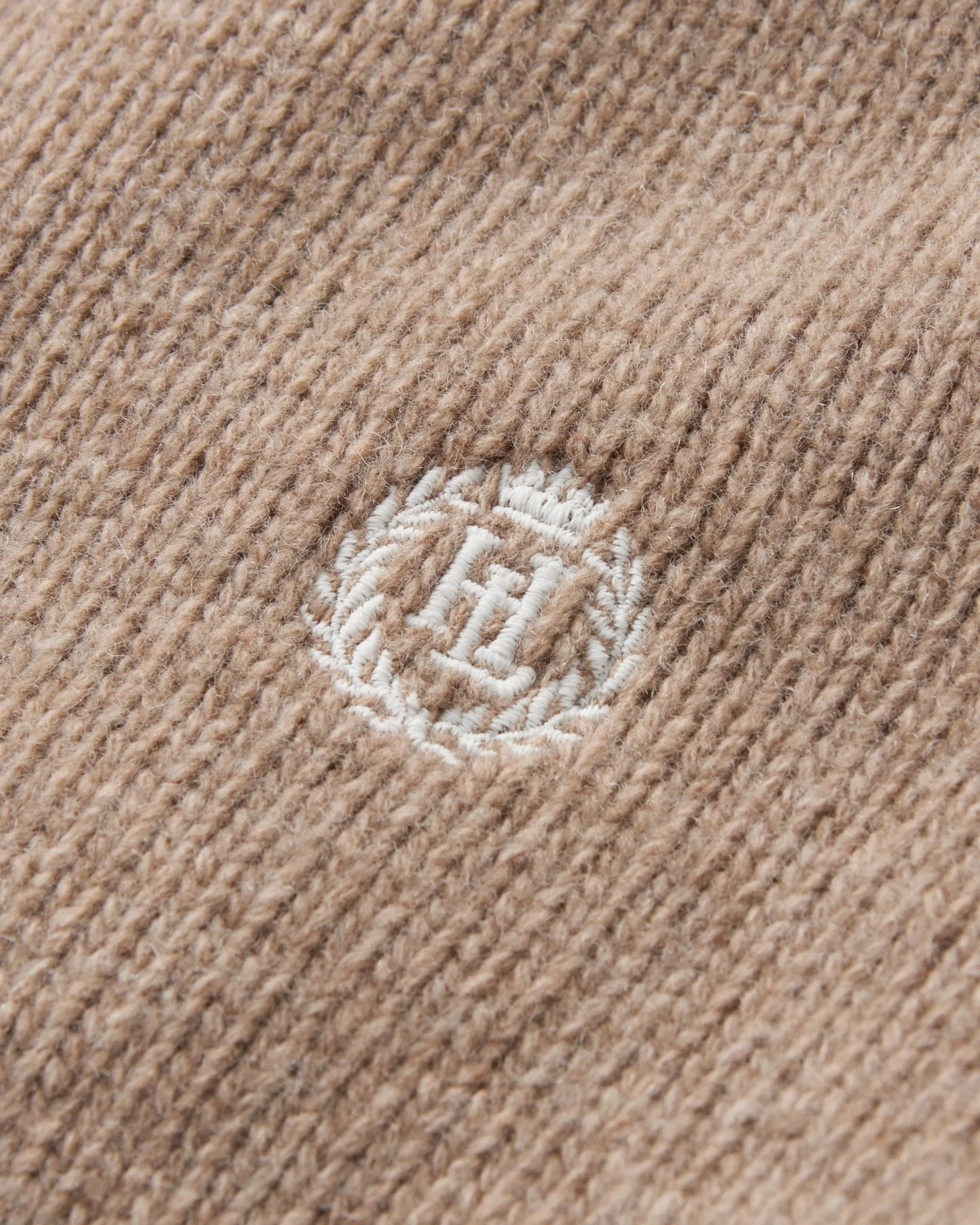 Henri-Lloyd Clew Mock Neck Jumper Sand