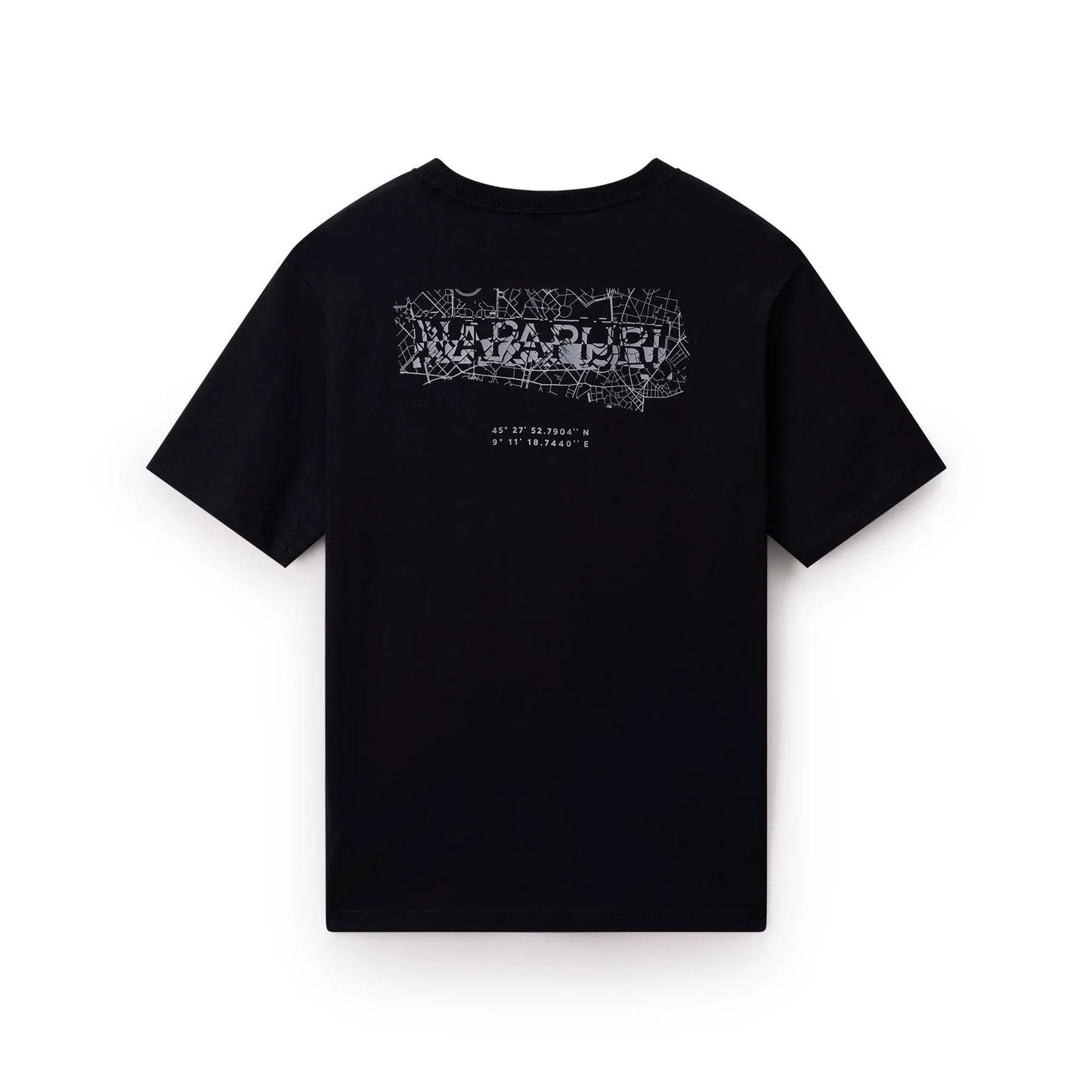 Napapijri Turrach Back Graphic T-Shirt Black Beauty - RD1 Clothing