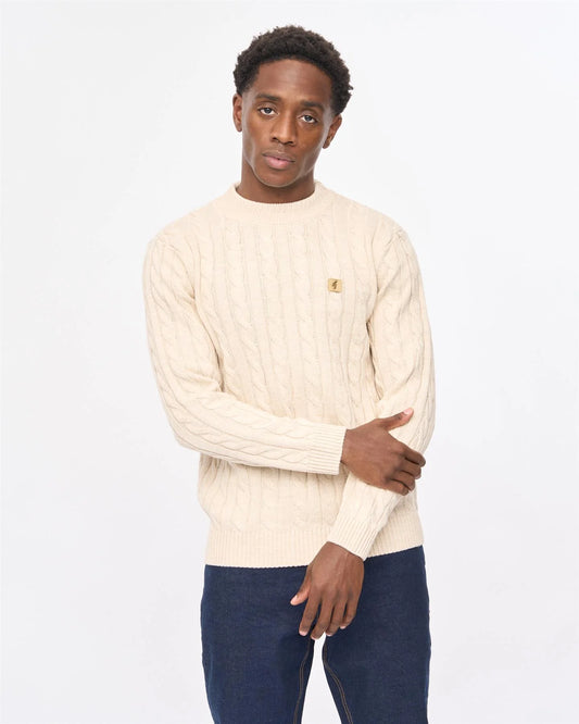 Gabicci Vintage Temor Knitted Jumper Cream