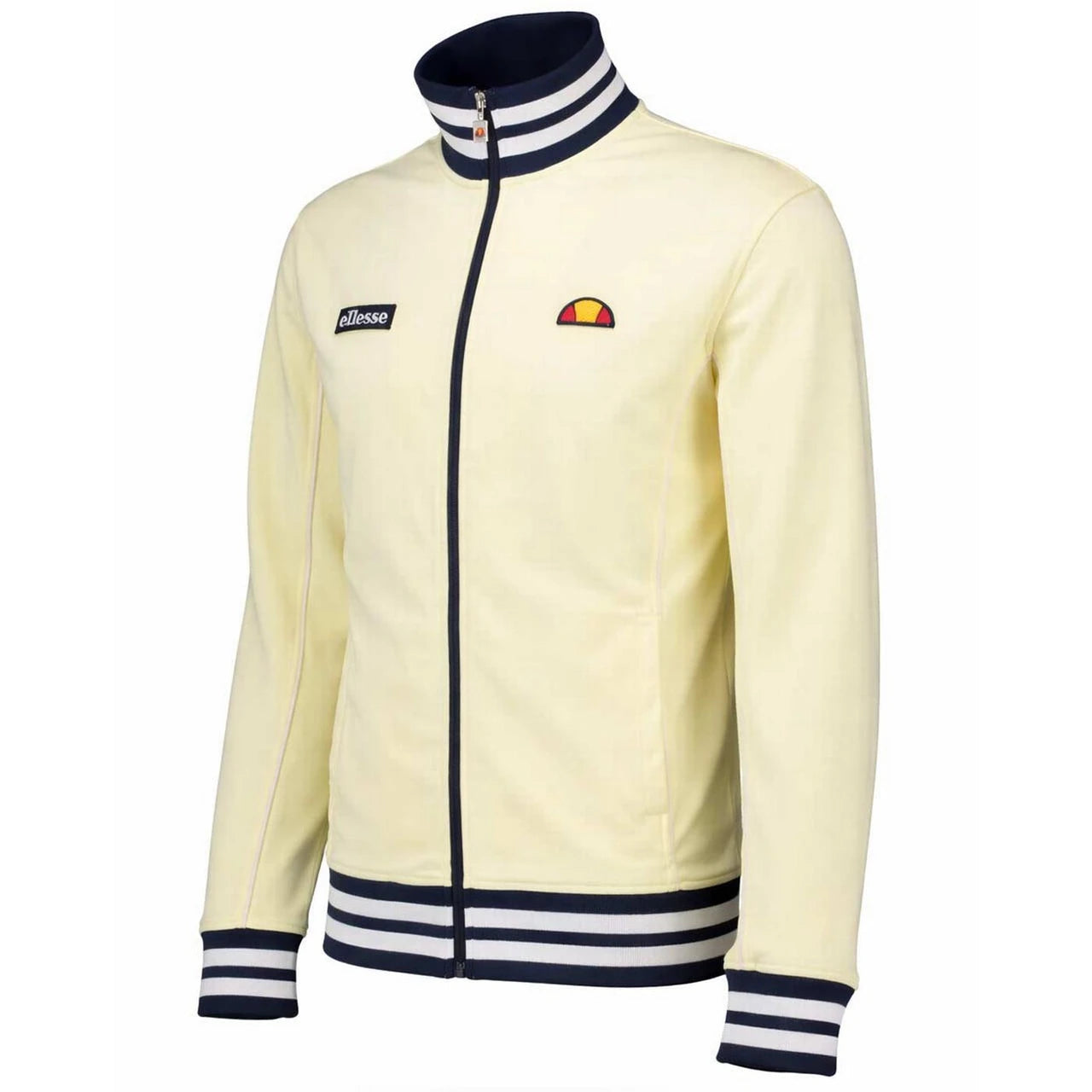 Ellesse Milan Track Top Light Yellow/Navy
