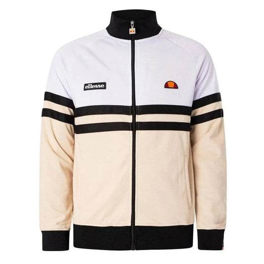 Ellesse Rimini Track Top In White/Off White - RD1 Clothing