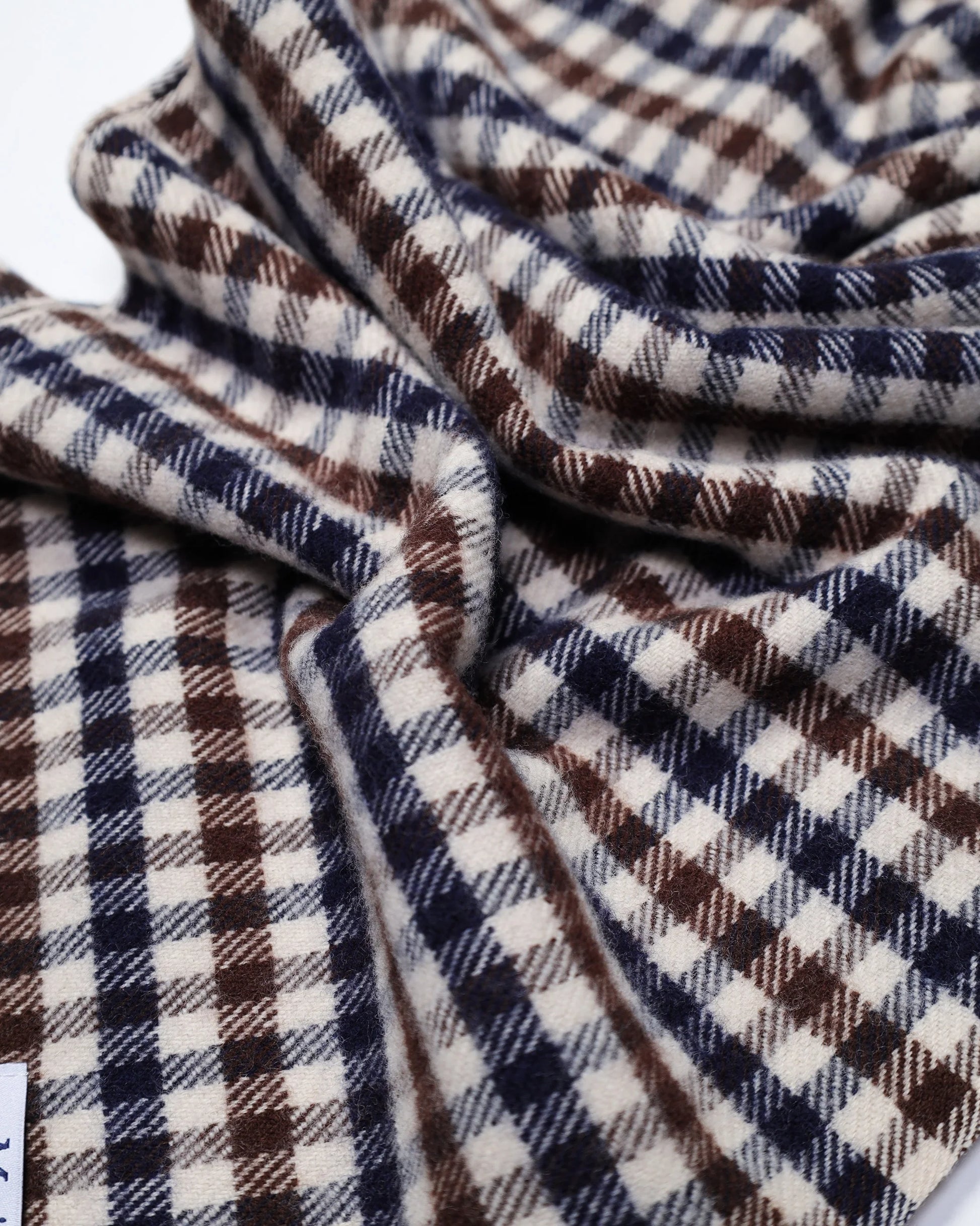 Aquascutum Active Club Check Water Repellent Scarf - RD1 Clothing