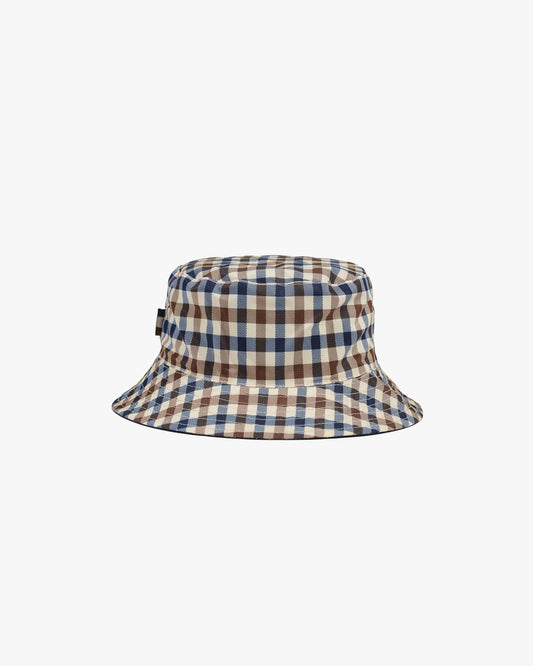 Aquascutum Active Iconic Club Check Reversible Bucket Hat - RD1 Clothing