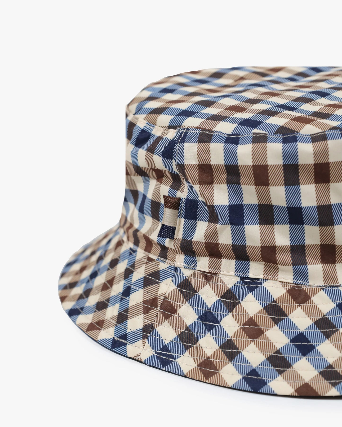Aquascutum Active Iconic Club Check Reversible Bucket Hat - RD1 Clothing