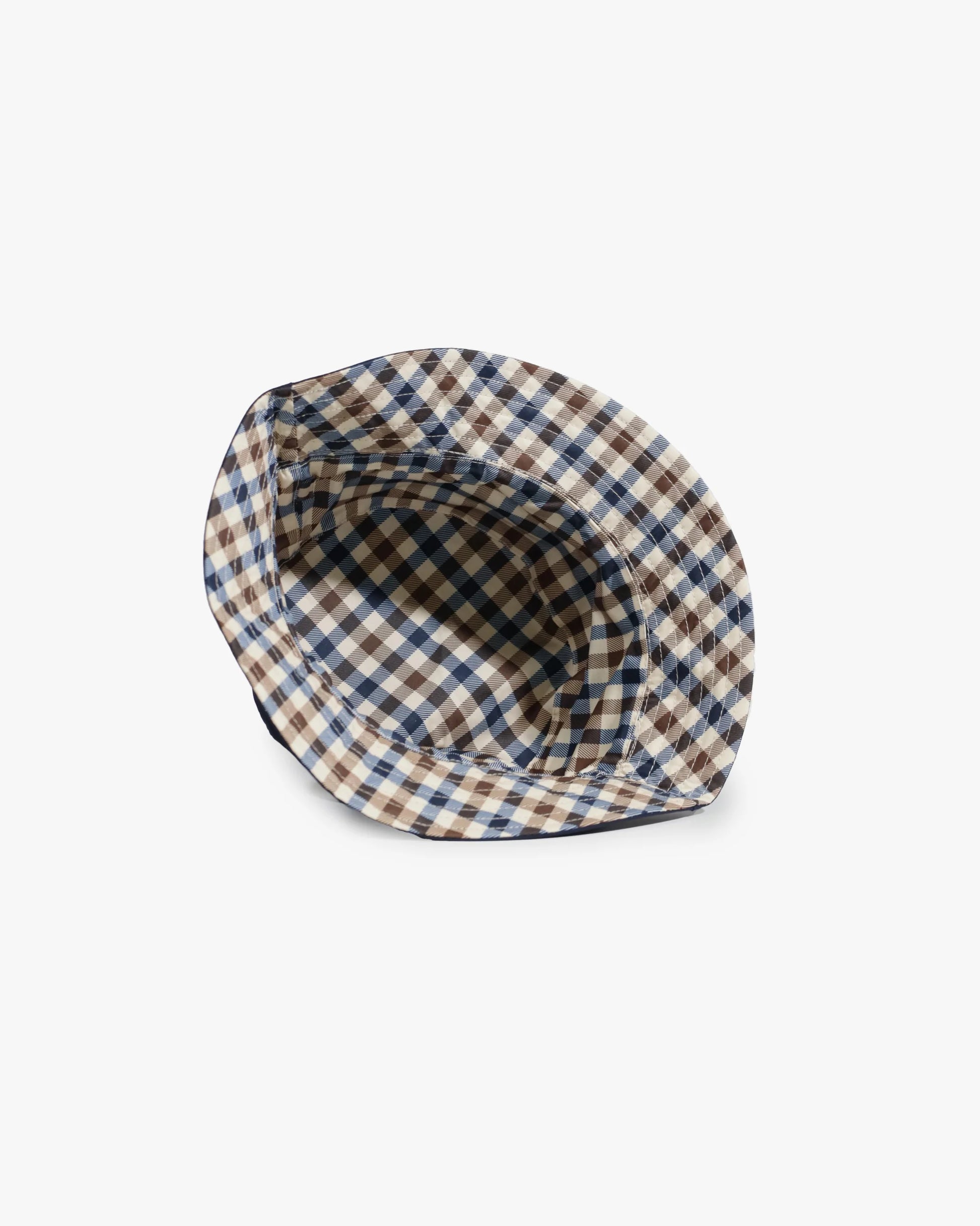 Aquascutum Active Iconic Club Check Reversible Bucket Hat - RD1 Clothing