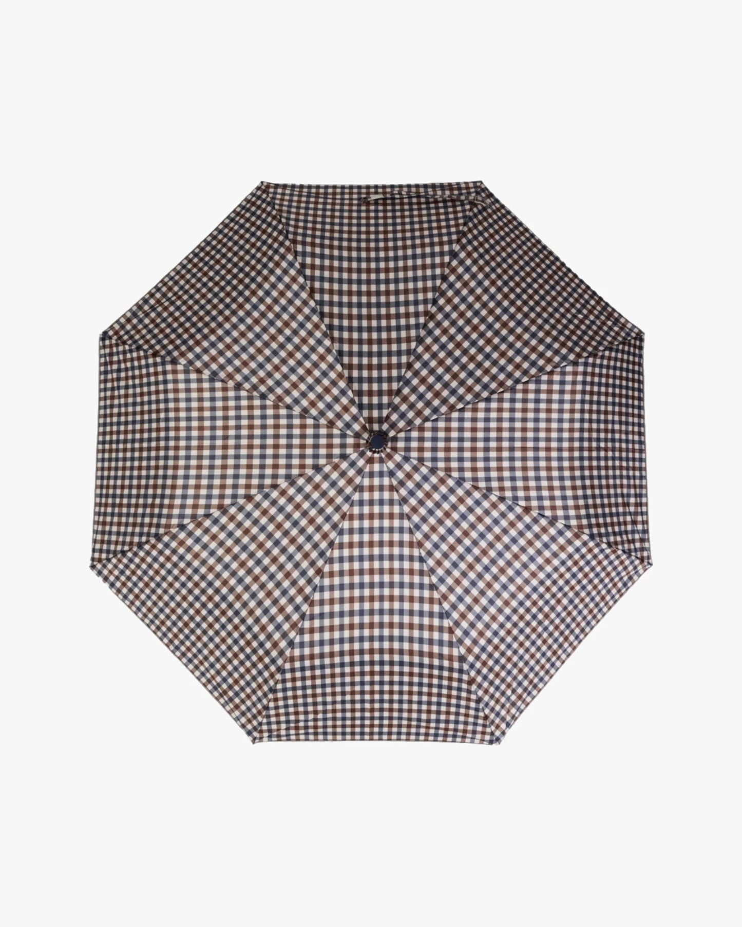 Aquascutum Active Pocket Umbrella Club Checkered