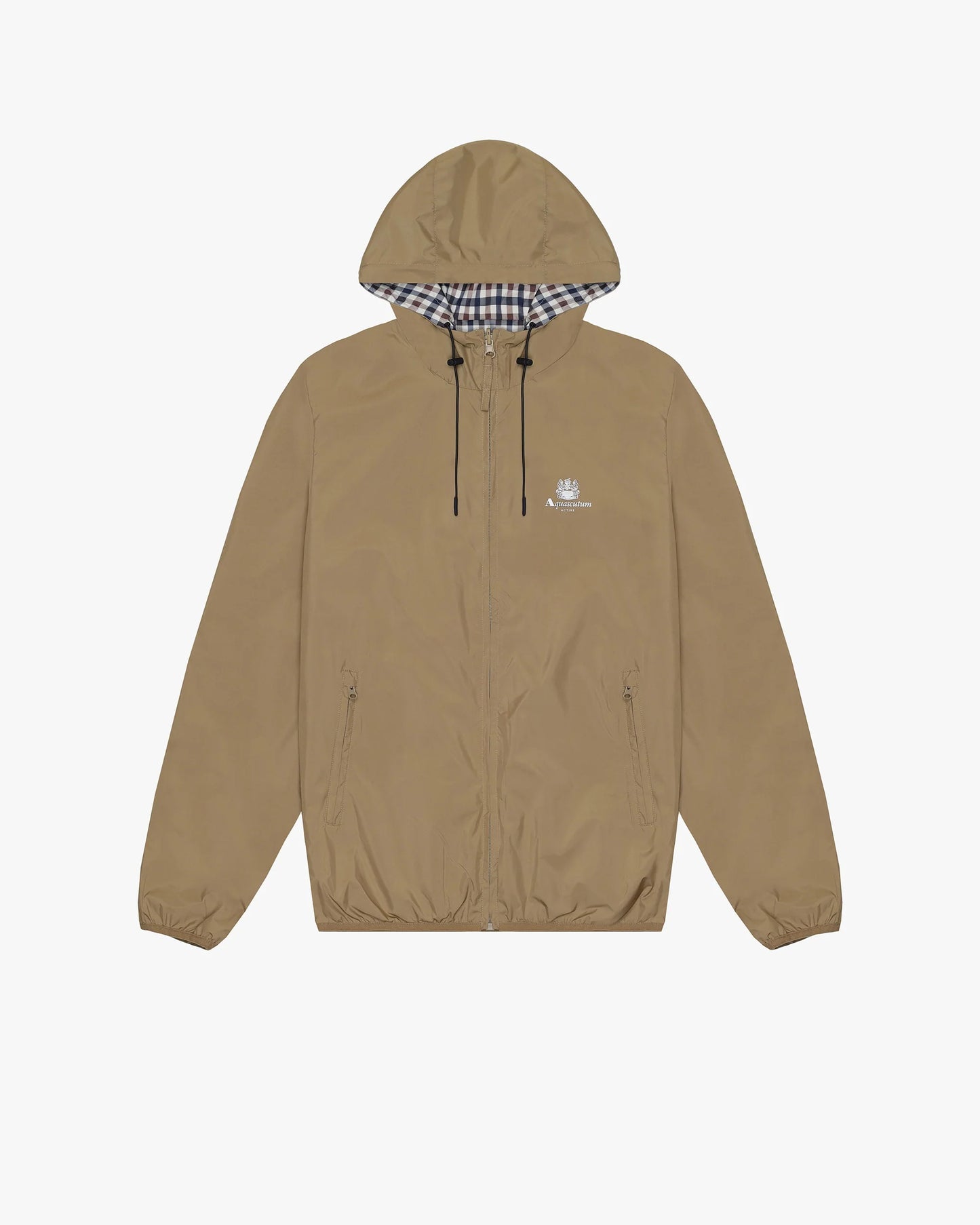Aquascutum Active Hooded Sailor Reversible Jacket Khaki