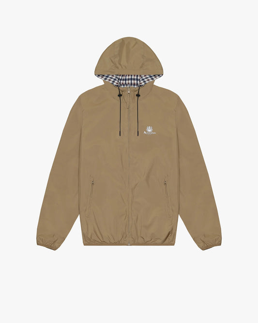 Aquascutum Active Hooded Sailor Reversible Jacket Khaki