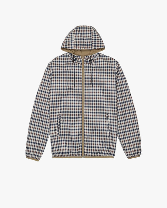 Aquascutum Active Hooded Sailor Reversible Jacket Khaki