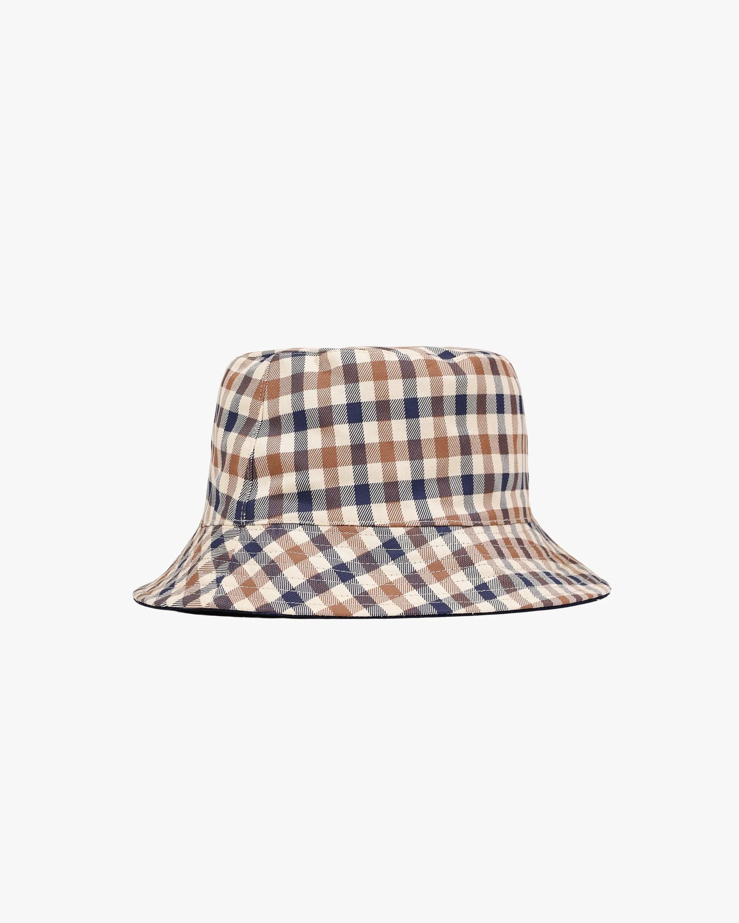 Aquascutum Cotton Bucket Hat Club Check - RD1 Clothing
