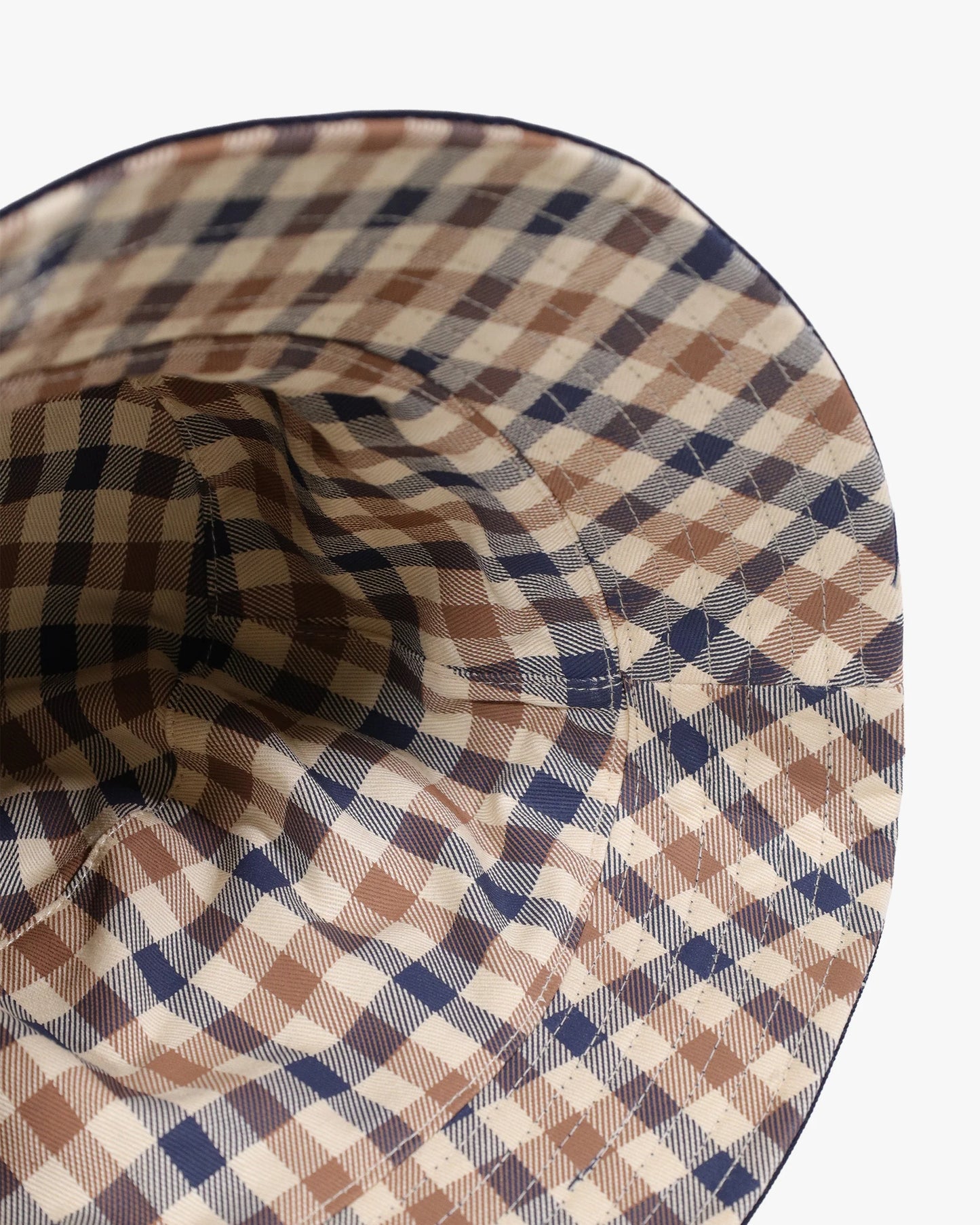 Aquascutum Cotton Bucket Hat Club Check - RD1 Clothing