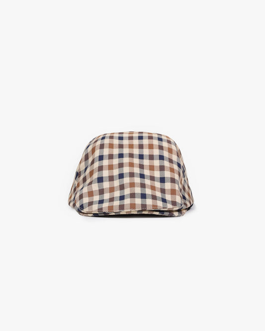 Aquascutum Iconic Flat Cap Club Check