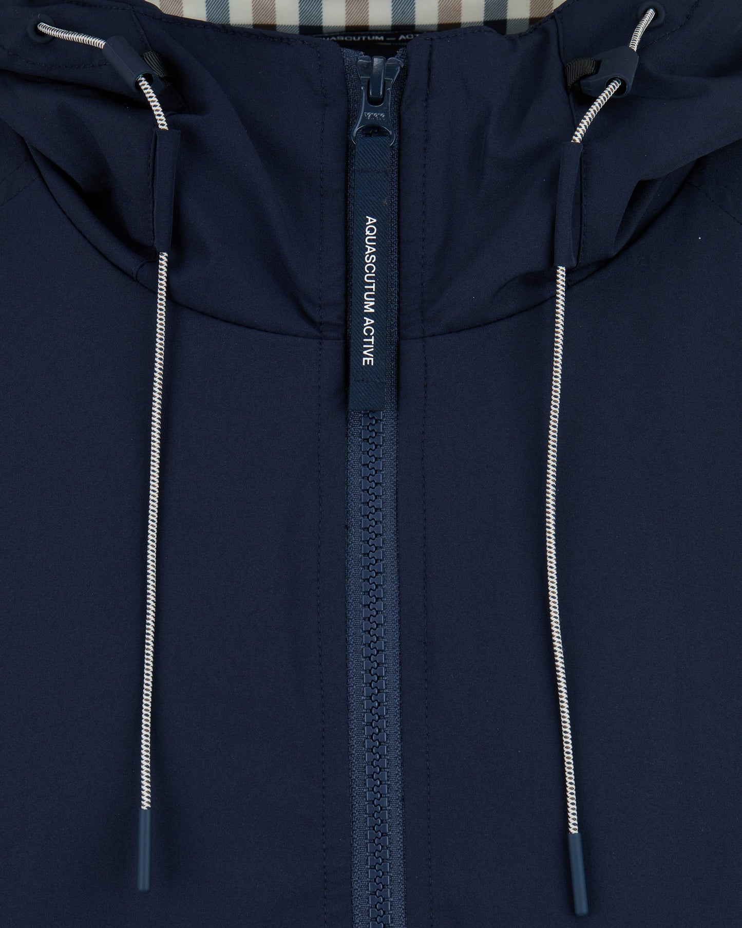 Aquascutum Shell SP Hooded Jacket Navy - RD1 Clothing