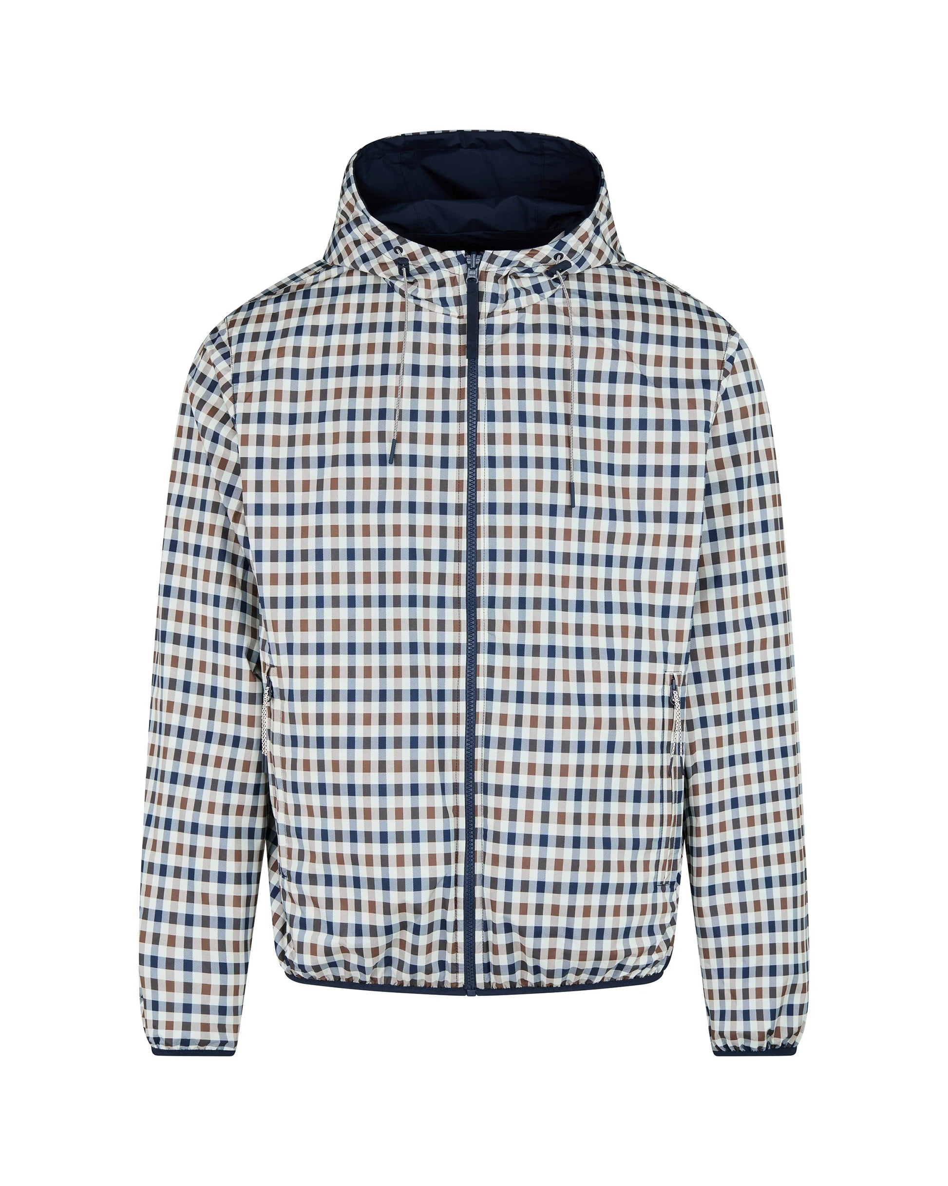 Aquascutum RLG Badge Reversible Sailor Jacket Navy - RD1 Clothing