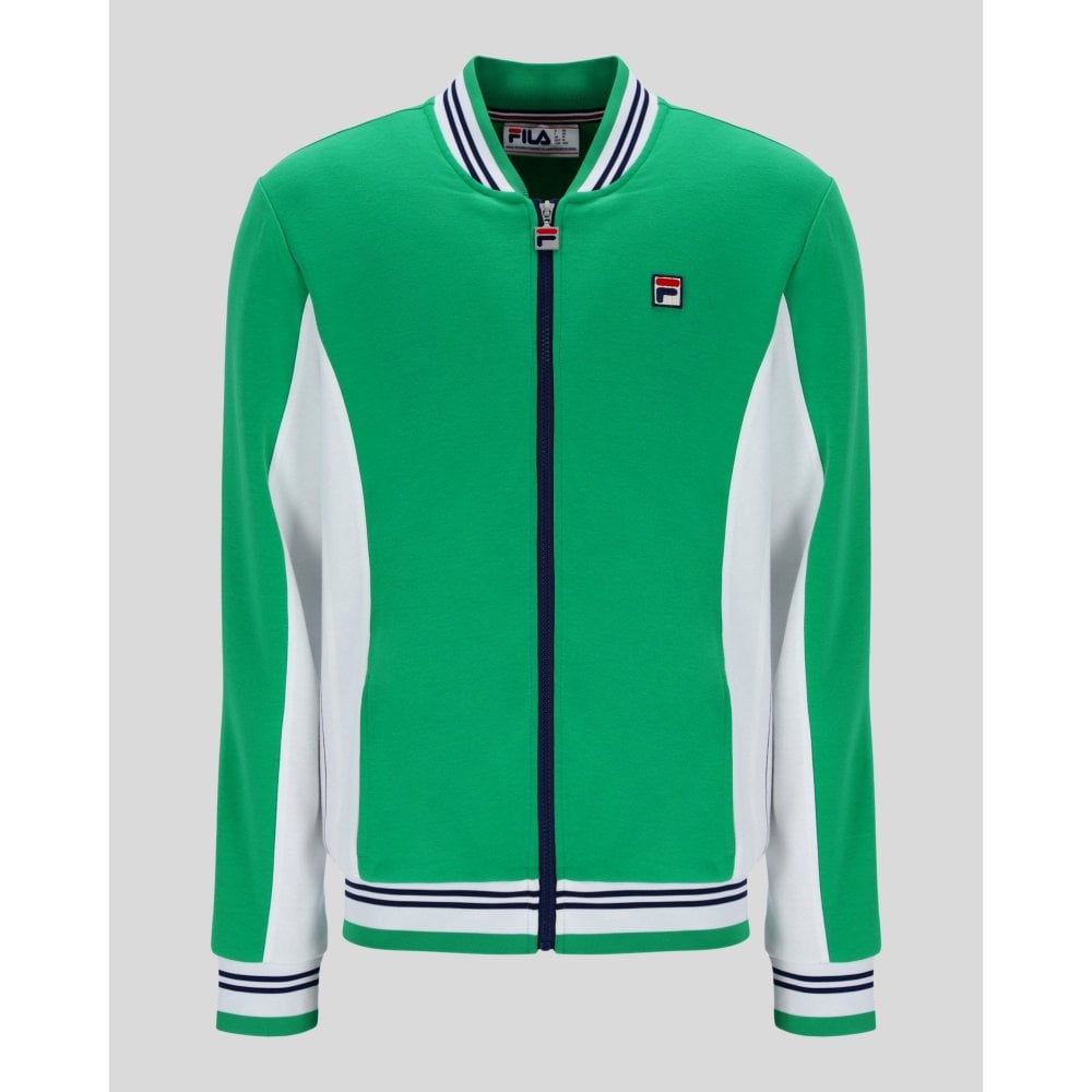 Fila Settanta Track Top In Jelly Bean Green