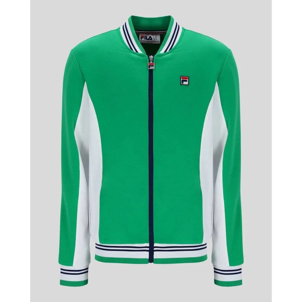 Fila Settanta Track Top In Jelly Bean Green