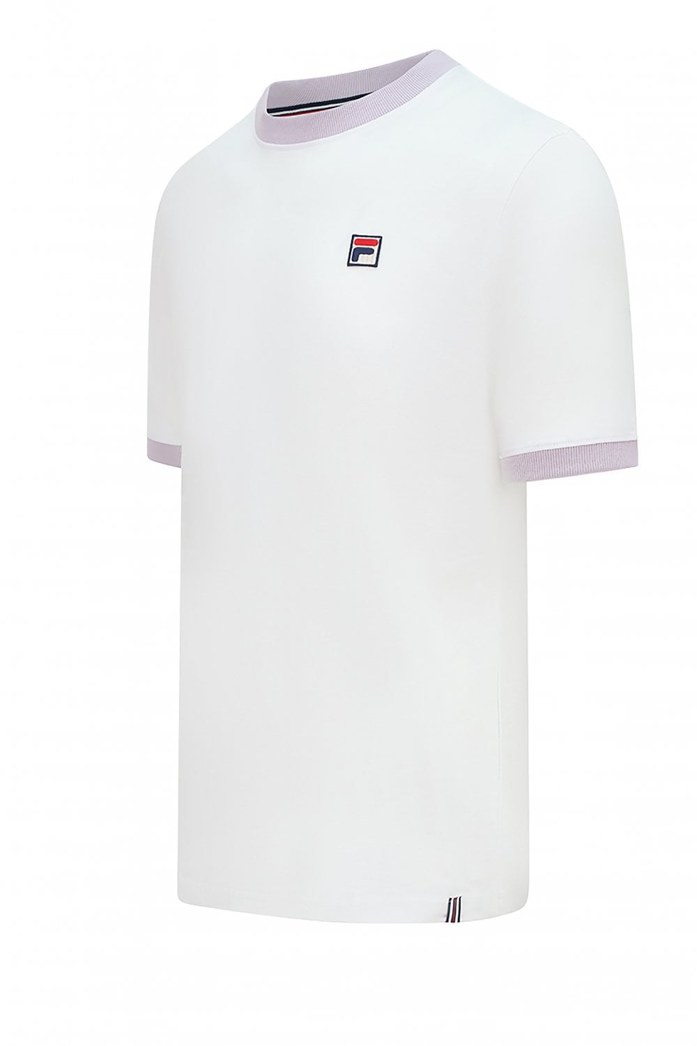 Fila Marconi T-Shirt In White/Misty Lilac
