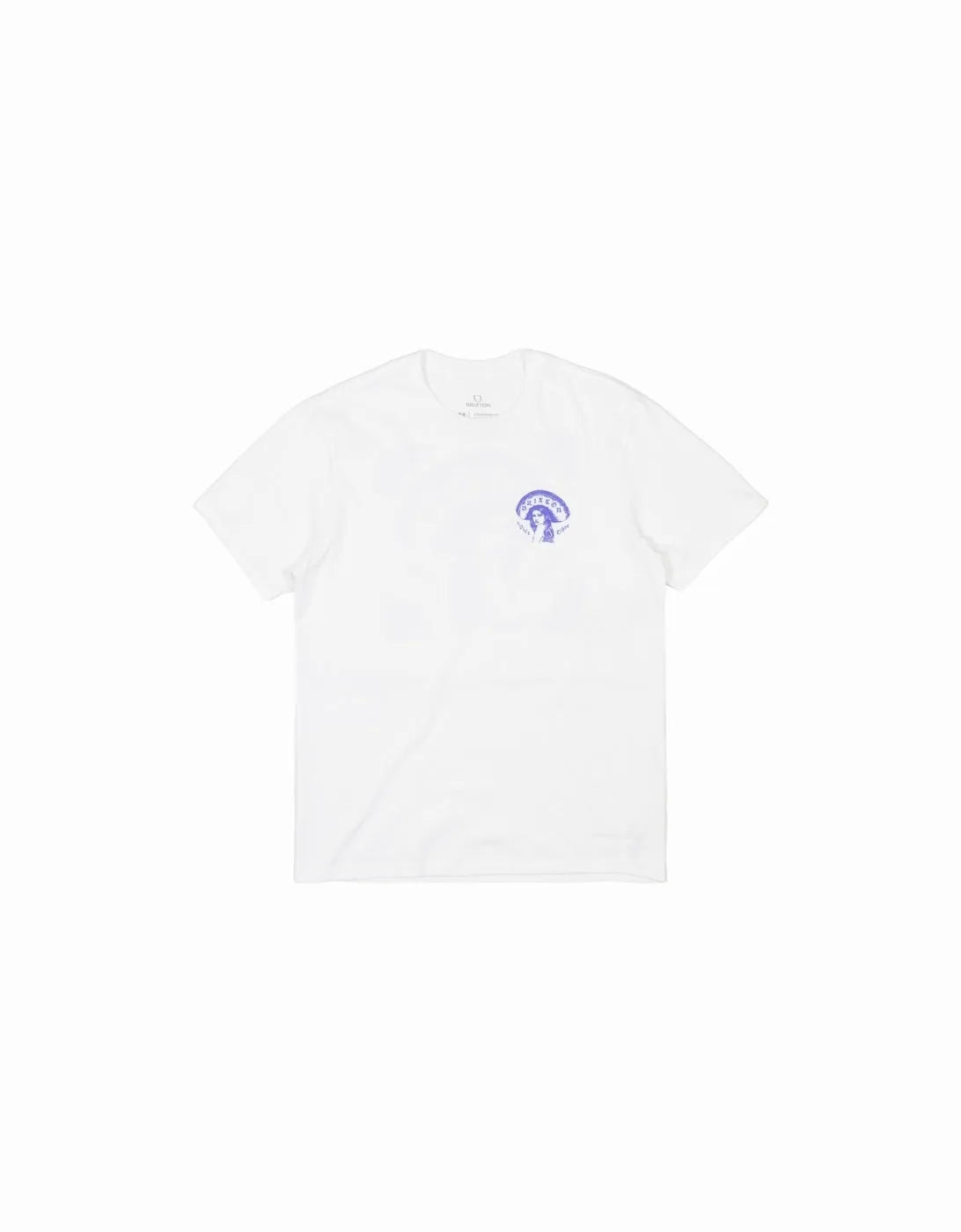 Brixton Vive Libre Tee In White - RD1 Clothing