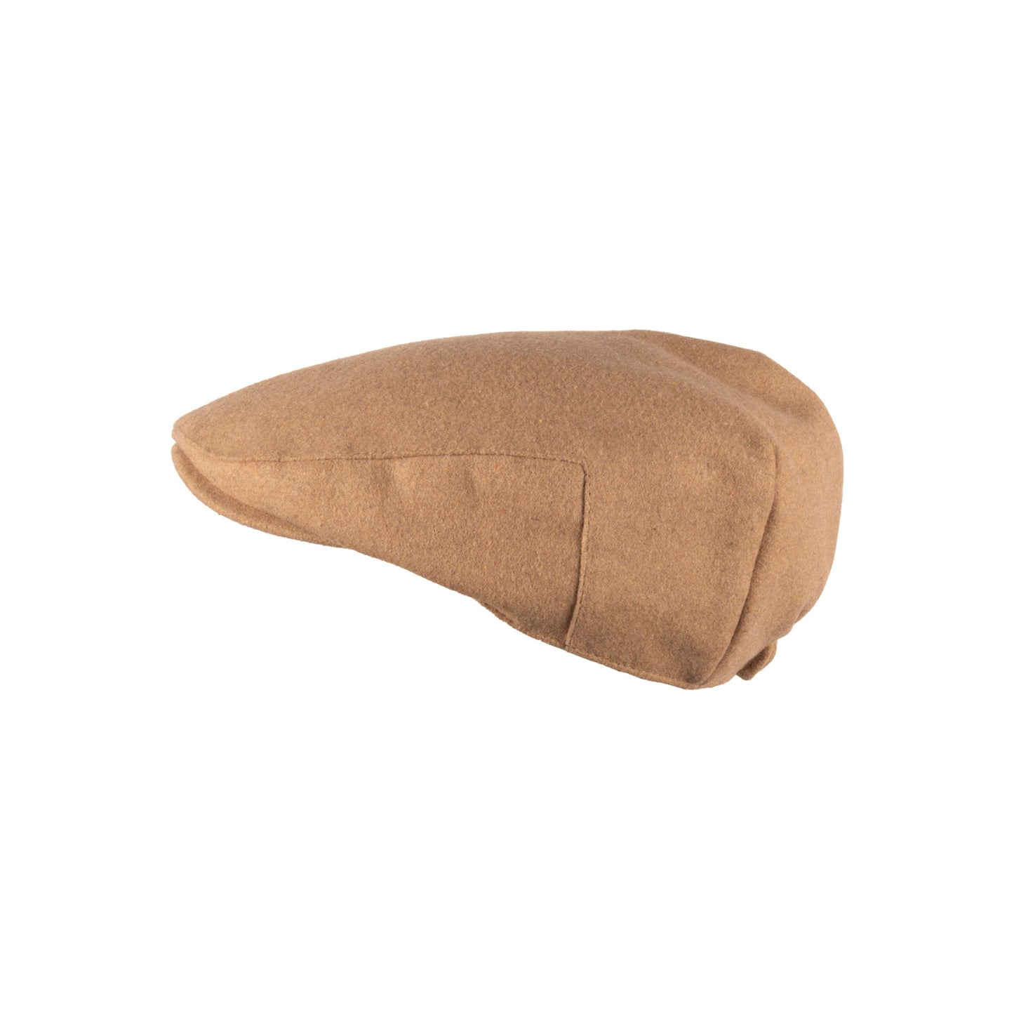 Carlyle Classic Tweed Flat Cap Camel