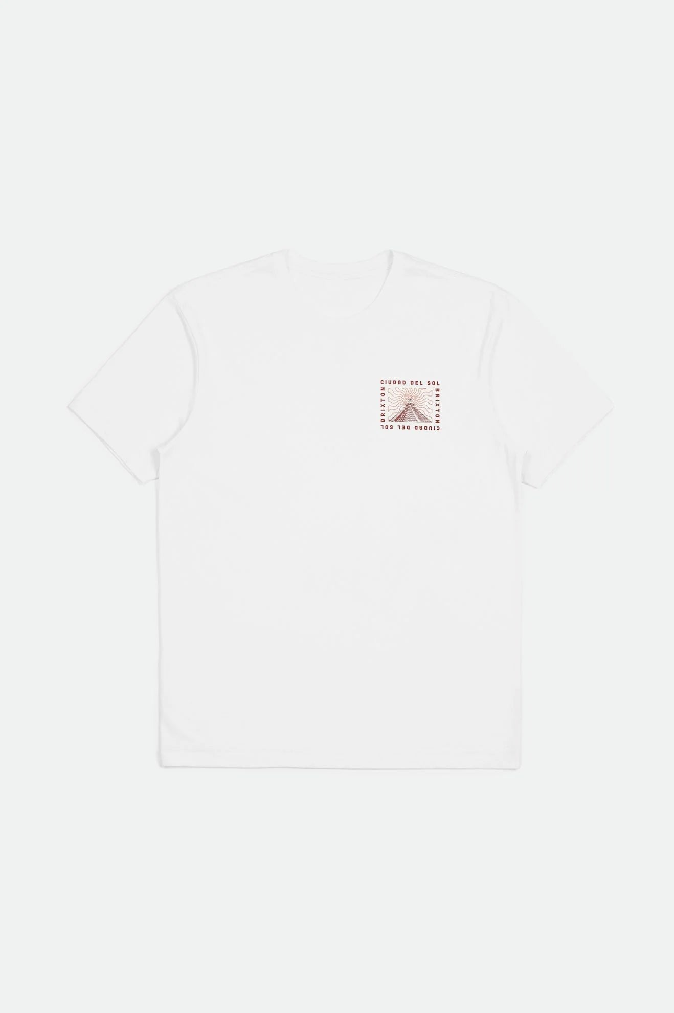 Brixton Del Sol Tee In White - RD1 Clothing
